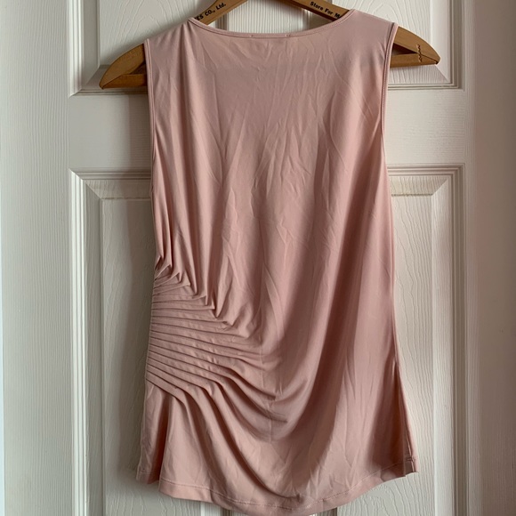 Calvin Klein Light Pink Peach Sleeveless Blouse size Small - Picture 15 of 15